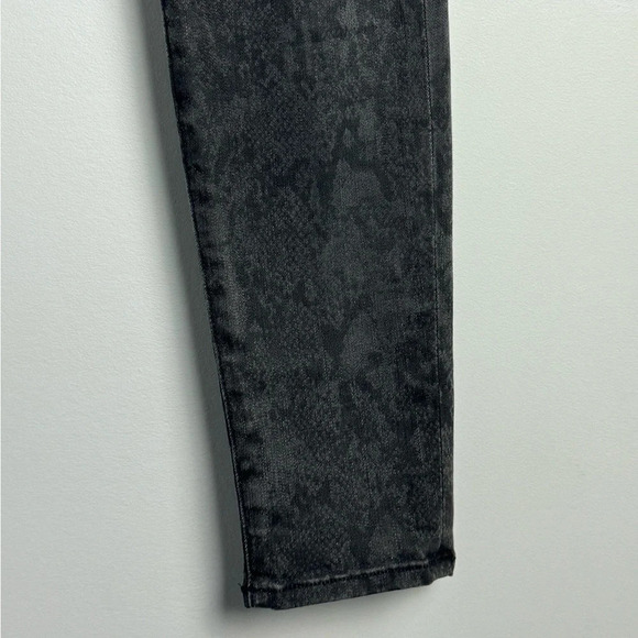 FRAME - Le Skinny Jeans De Jeanne Tonal Python Size 29 - Picture 10 of 11
